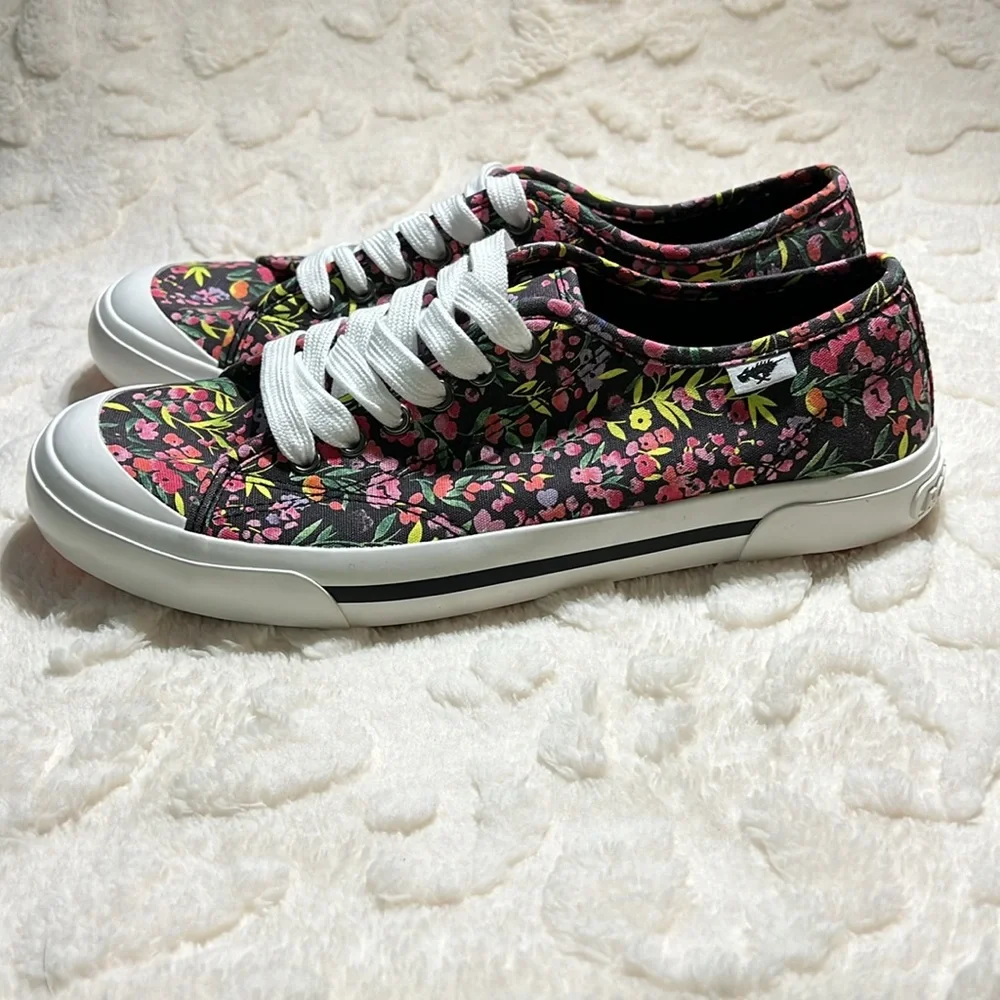 Rocket Dog Women’s Jumpin Margate Floral Cotten Sneaker/ Shoe Size 11_3